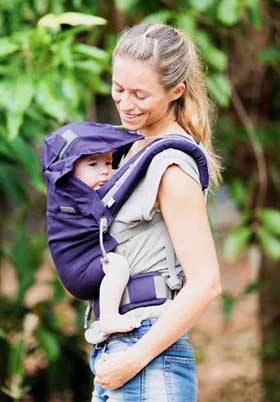 newborn carrier P4 baby size LLA hood