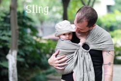 sling porte-bébé physiologique d'appoint LLA